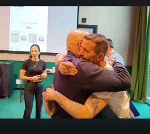 Joan Vila y yo, en el workshop de Barcelona de 22 de marzo de 2024